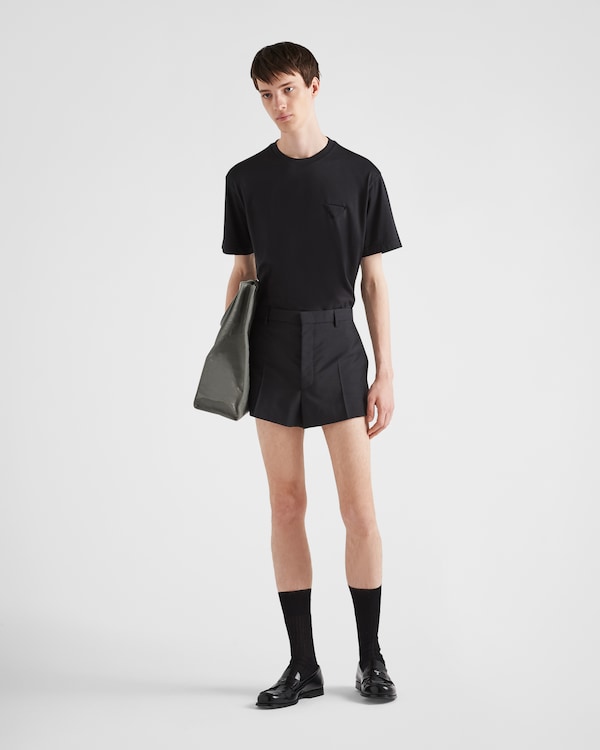 Cotton T-shirt - Black Cotton T-shirt - Black