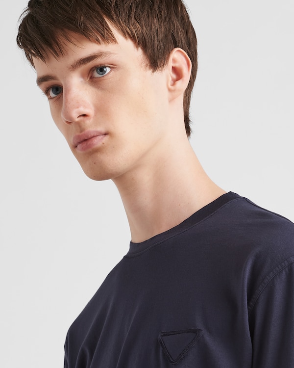 Cotton T-shirt - Navy Cotton T-shirt - Navy