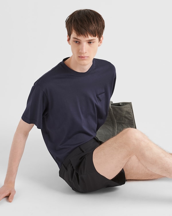 Cotton T-shirt - Navy Cotton T-shirt - Navy