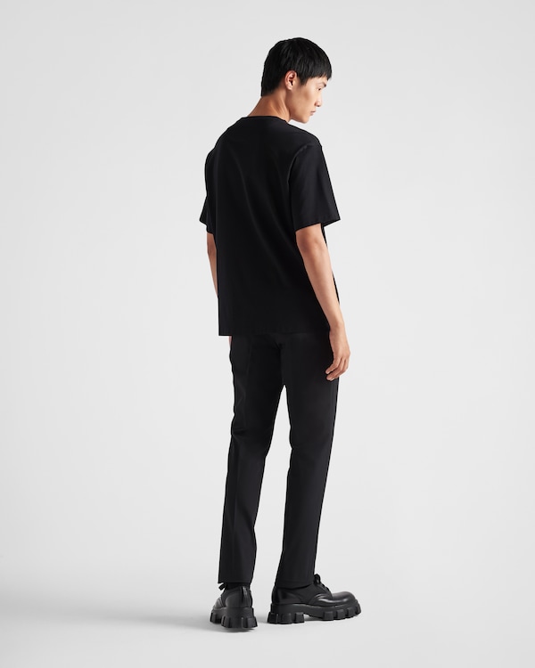 Cotton T-shirt - Black Cotton T-shirt - Black