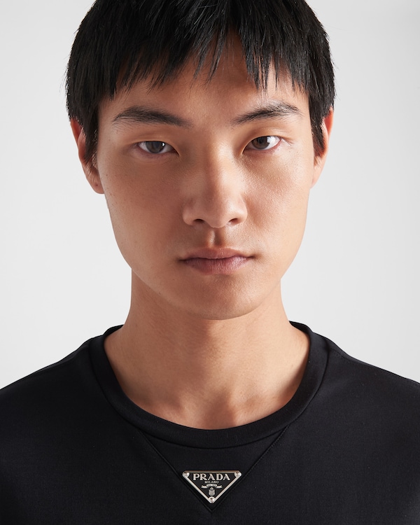 Cotton T-shirt - Black Cotton T-shirt - Black