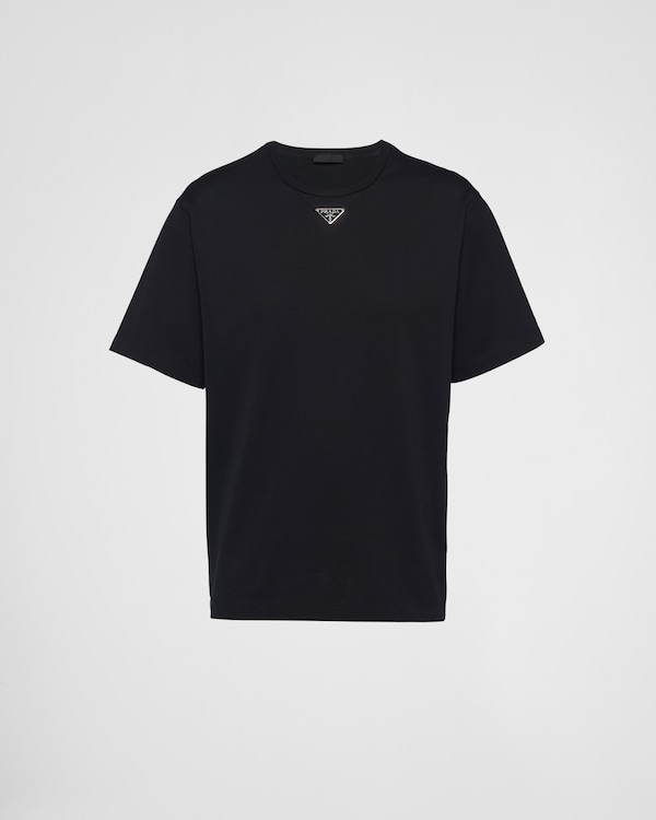 Cotton T-shirt - Black Cotton T-shirt - Black
