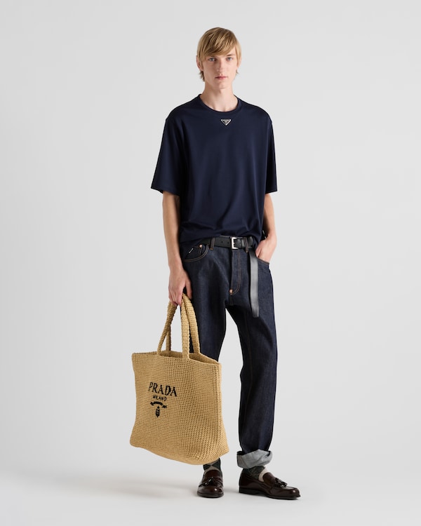 Cotton T-shirt - Navy Cotton T-shirt - Navy