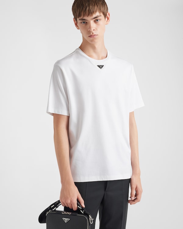 Cotton T-shirt - White Cotton T-shirt - White