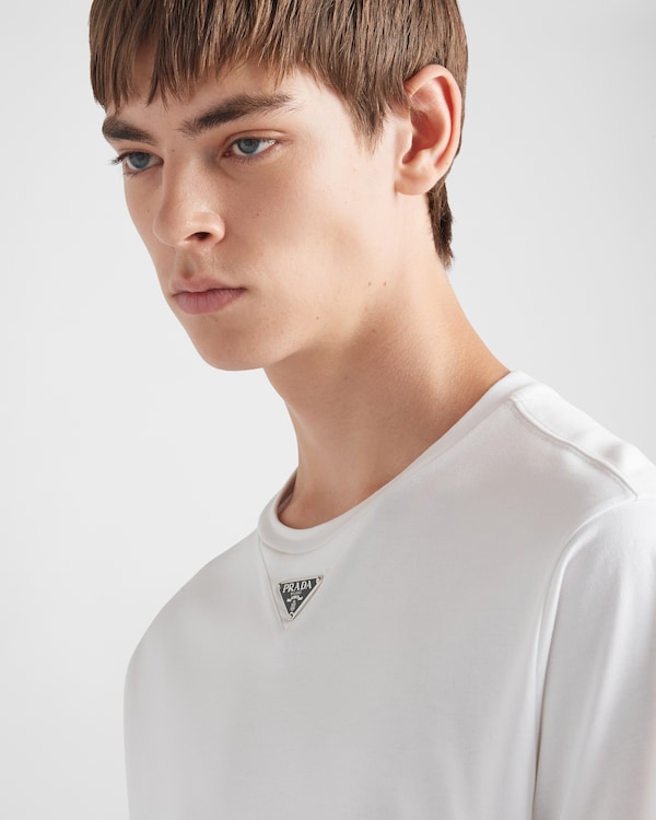 Cotton T-shirt - White Cotton T-shirt - White