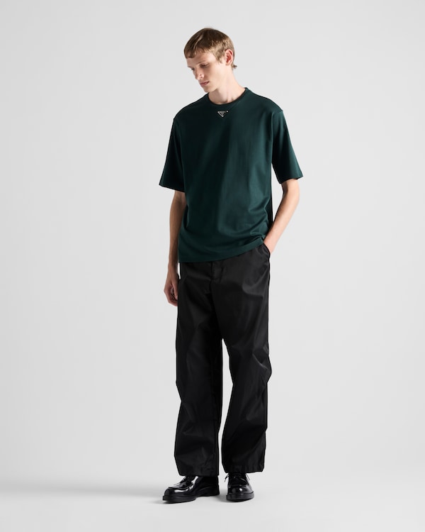 Cotton T-shirt - Bottle Green Cotton T-shirt - Bottle Green