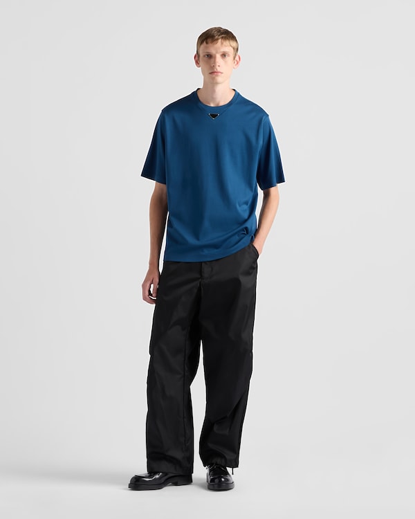 Cotton T-shirt - Aviator Blue Cotton T-shirt - Aviator Blue