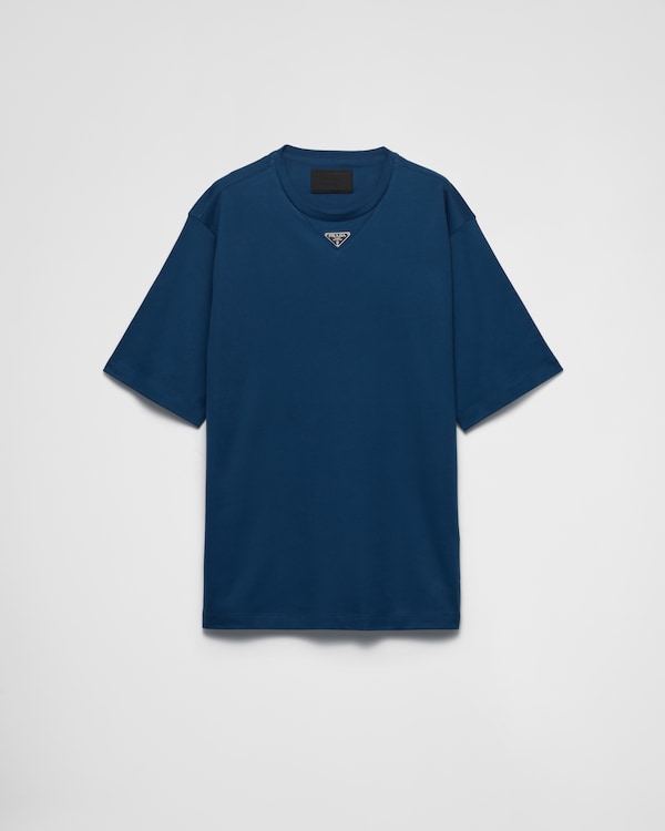 Cotton T-shirt - Aviator Blue Cotton T-shirt - Aviator Blue