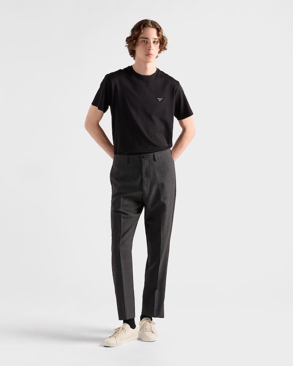 Cotton T-shirt - Black Cotton T-shirt - Black