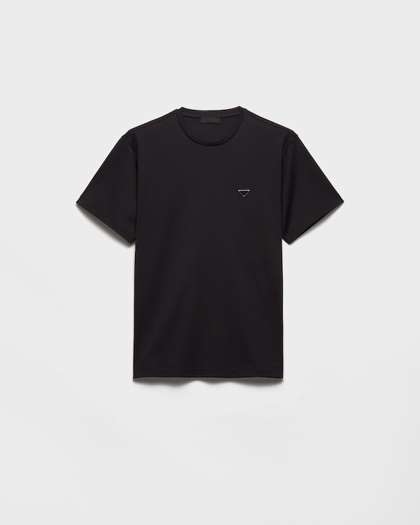 Cotton T-shirt - Black Cotton T-shirt - Black