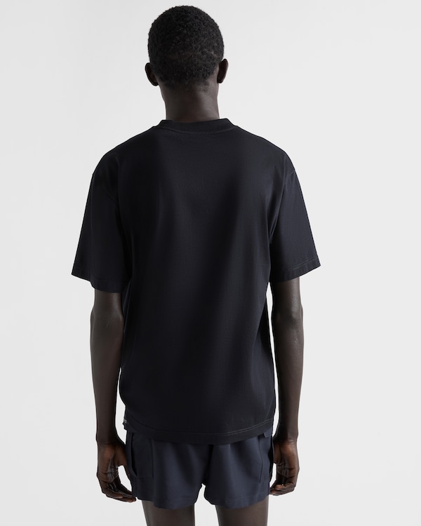 Cotton T-shirt - Black Cotton T-shirt - Black