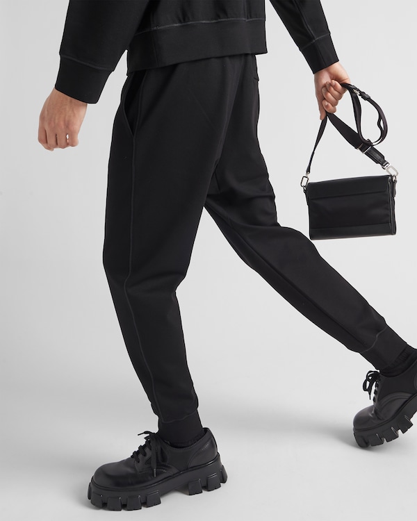 Technical fleece pants - Black Technical fleece pants - Black