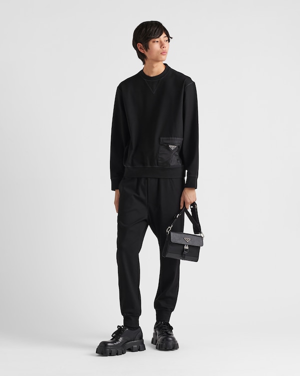 Technical fleece pants - Black Technical fleece pants - Black