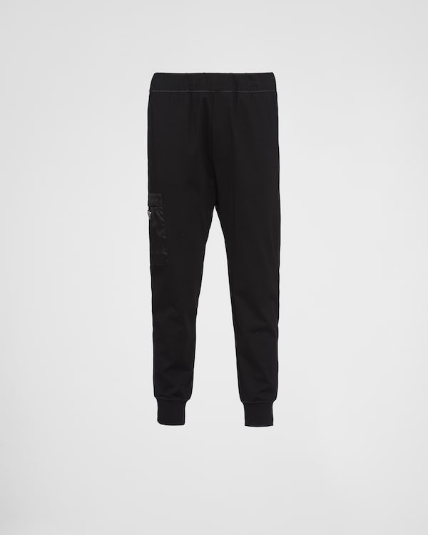 Technical fleece pants - Black/Black Technical fleece pants - Black/Black