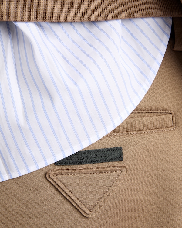 Technical fleece pants - Bark Brown Technical fleece pants - Bark Brown