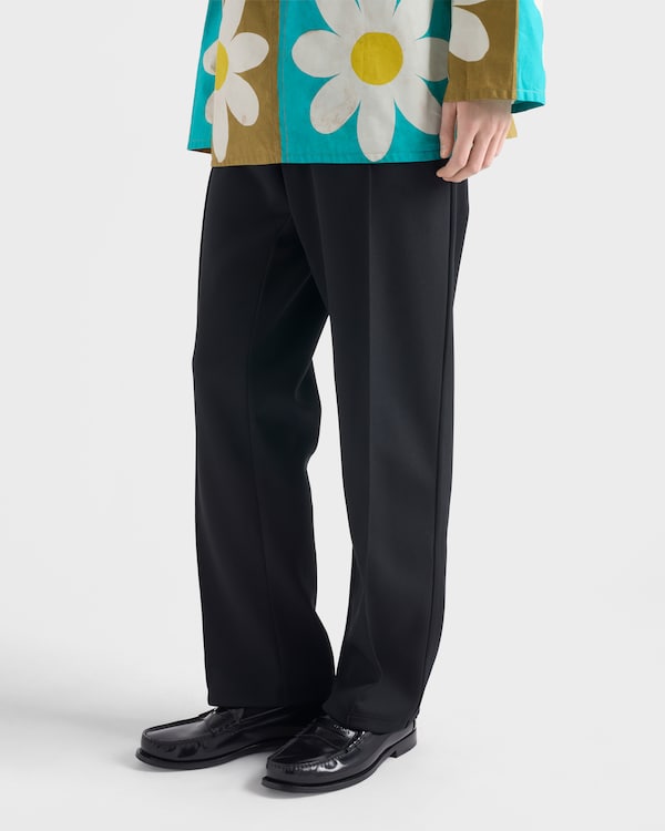 Technical jersey pants - Black Technical jersey pants - Black