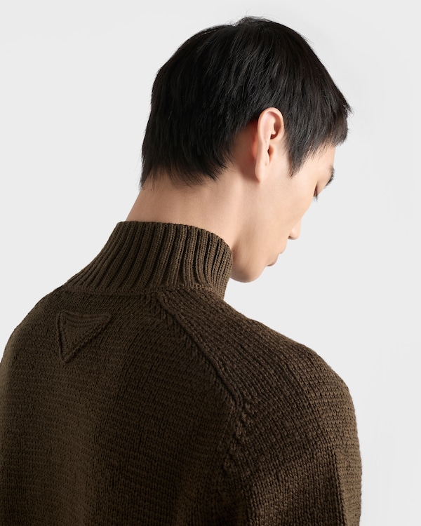 Wool turtleneck - Forest Green Wool turtleneck - Forest Green