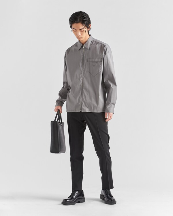 Light stretch wool pants - Black Light stretch wool pants - Black