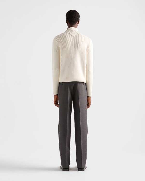 Wool and silk pants - Slate Gray Wool and silk pants - Slate Gray