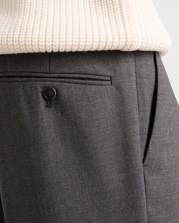 Wool and silk pants - Slate Gray Wool and silk pants - Slate Gray