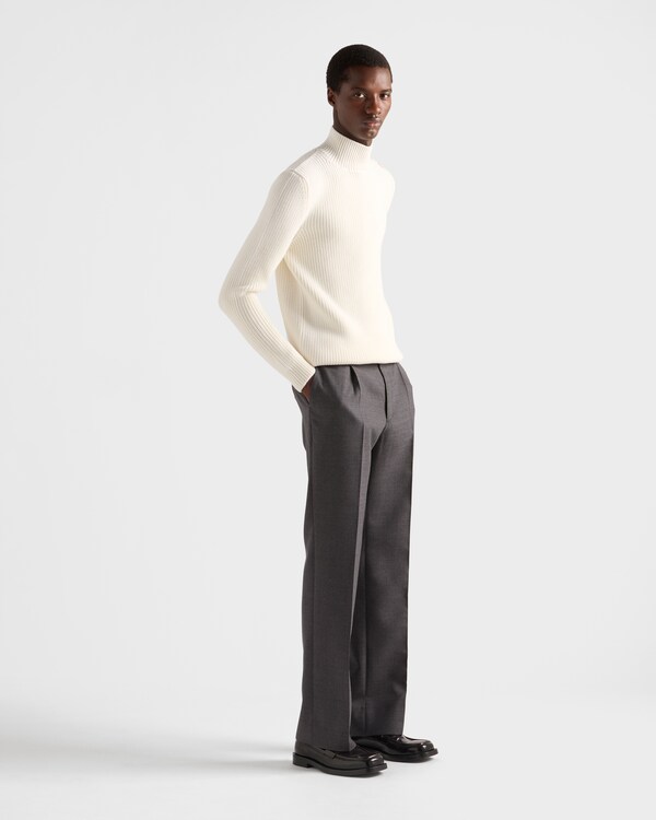 Wool and silk pants - Slate Gray Wool and silk pants - Slate Gray