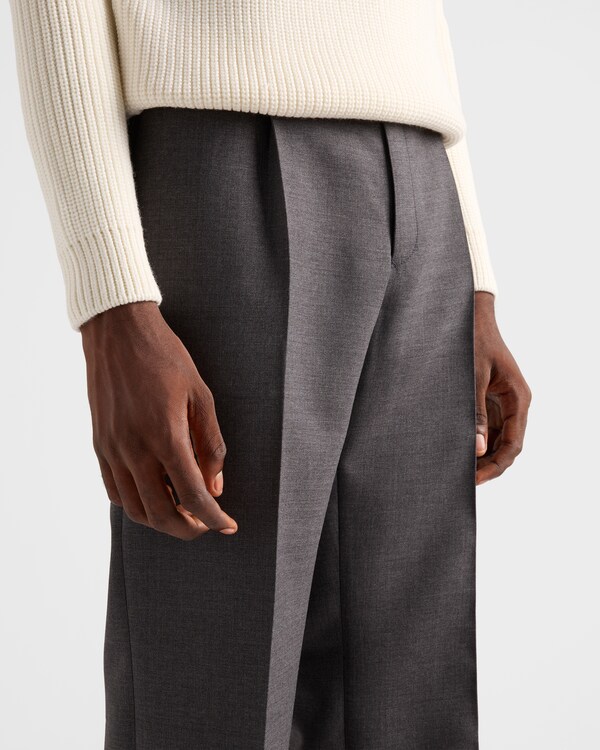 Wool and silk pants - Slate Gray Wool and silk pants - Slate Gray