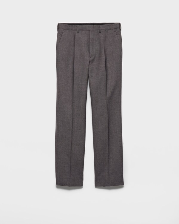 Wool and silk pants - Slate Gray Wool and silk pants - Slate Gray