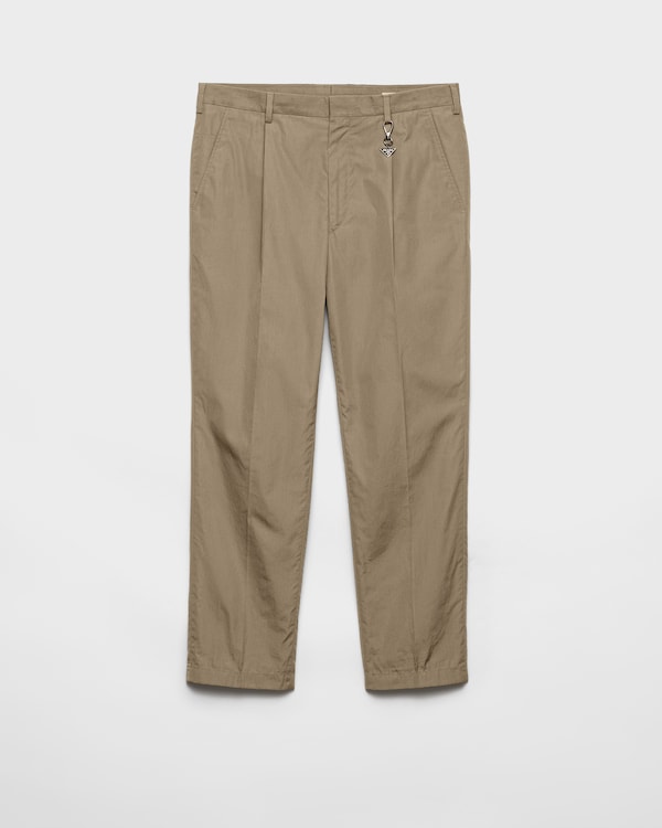 Cotton pants with key ring - Clay Grey Cotton pants with key ring - Clay Grey