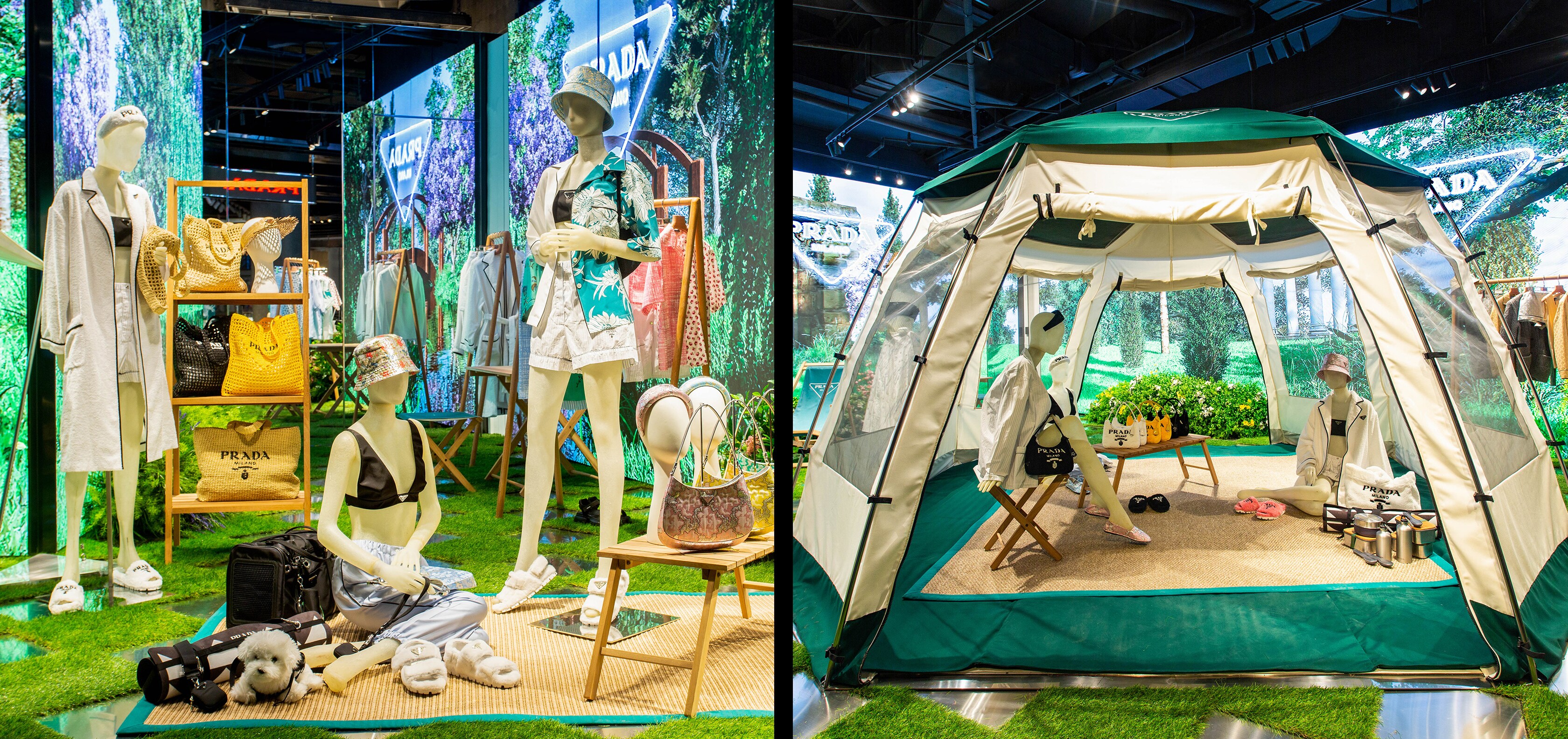 Prada Outdoor - Garden locations