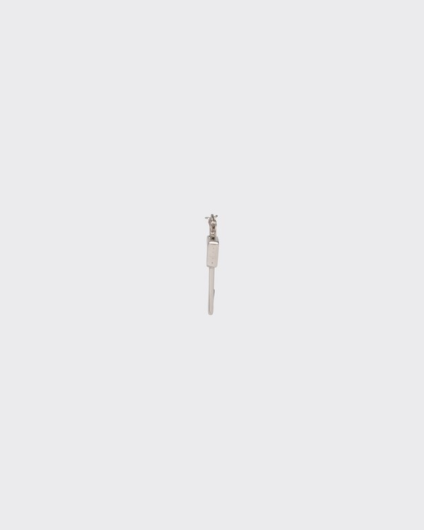 Prada Symbole single earring - Silver Prada Symbole single earring - Silver