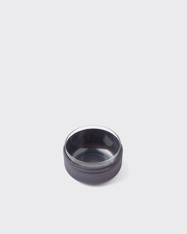 Glass lunch bowl, 750 ml - Steel Gray Glass lunch bowl, 750 ml - Steel Gray