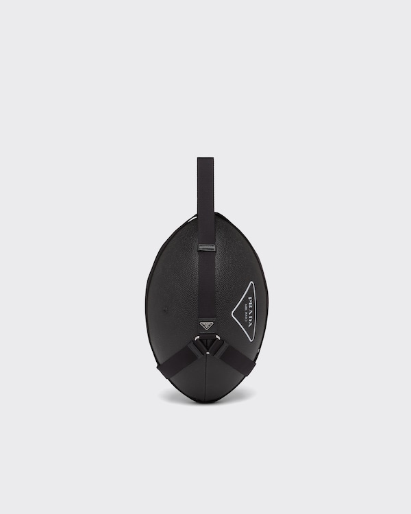 Rubber rugby ball - Black Rubber rugby ball - Black