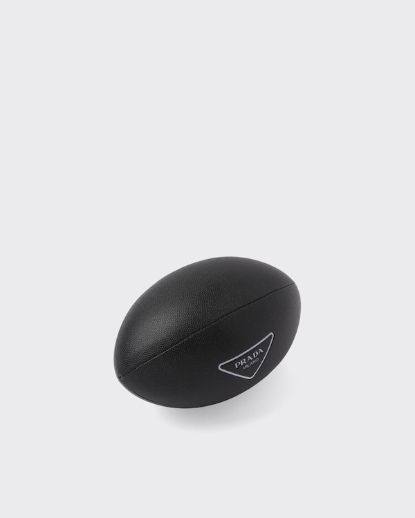 Rubber rugby ball - Black Rubber rugby ball - Black