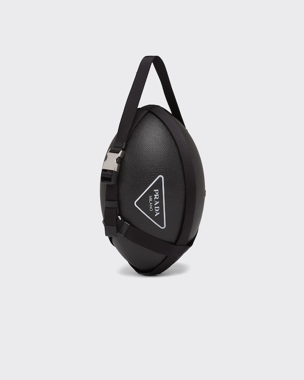Rubber rugby ball - Black Rubber rugby ball - Black