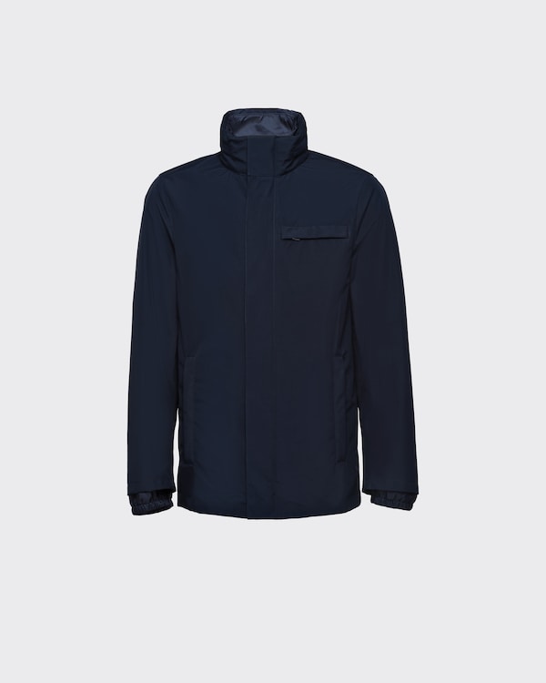 Technical fabric blouson jacket - Navy Technical fabric blouson jacket - Navy