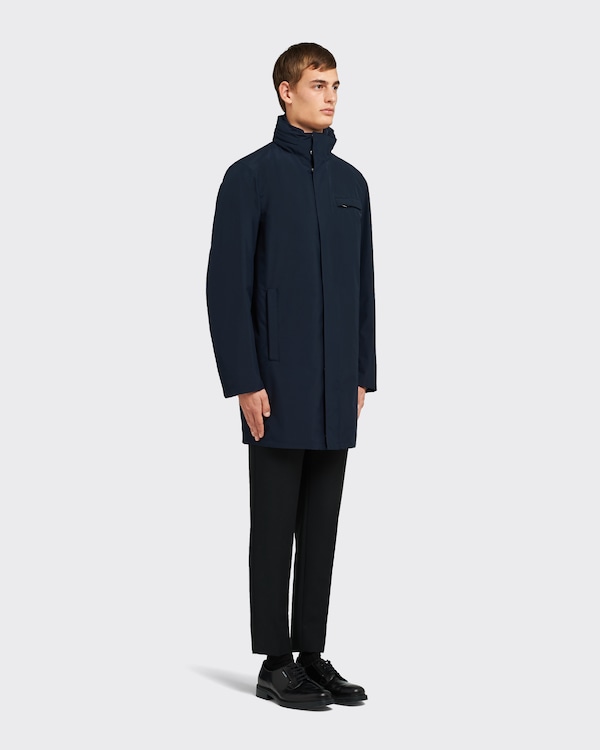 Technical fabric raincoat - Navy Technical fabric raincoat - Navy