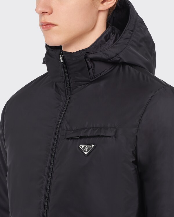 Re-Nylon puffer jacket - Black Re-Nylon puffer jacket - Black