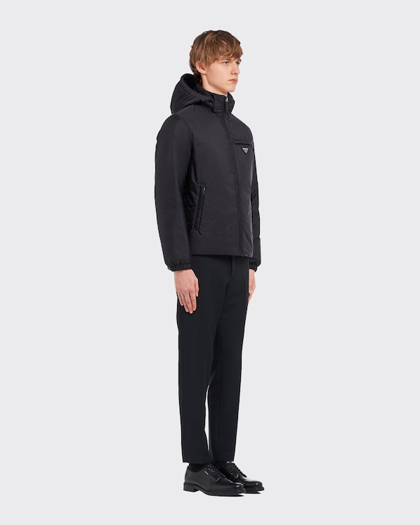 Re-Nylon puffer jacket - Black Re-Nylon puffer jacket - Black