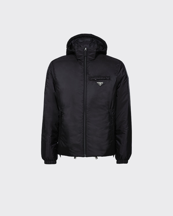 Re-Nylon puffer jacket - Black Re-Nylon puffer jacket - Black