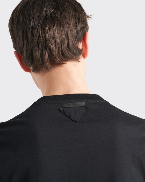 Cotton T-shirts - Three-pack - Black Cotton T-shirts - Three-pack - Black