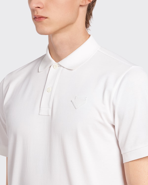 Piqué polo shirt - White Piqué polo shirt - White