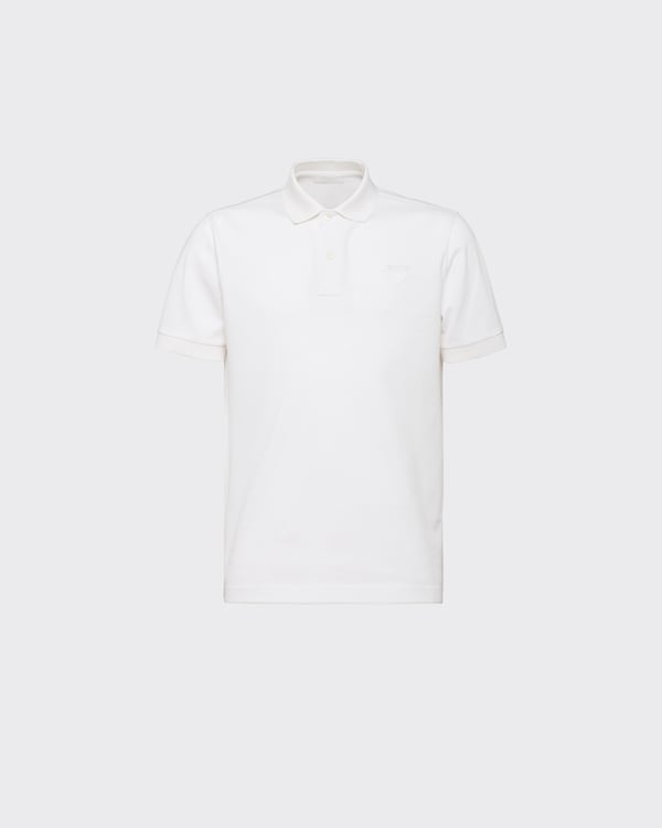 Piqué polo shirt - White Piqué polo shirt - White